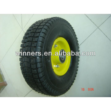 pneumatic rubber wheel 4.10/3.50-4